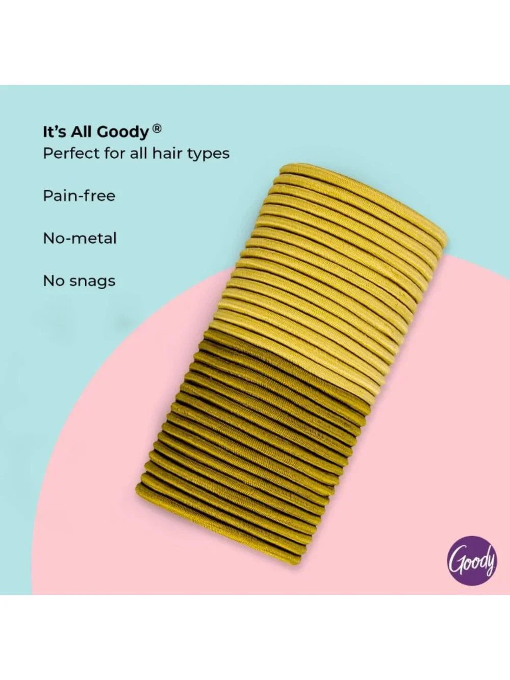 Elastic Hair Ties - 32 Count, Slideproof, Pain-Free Accessories for All Hair